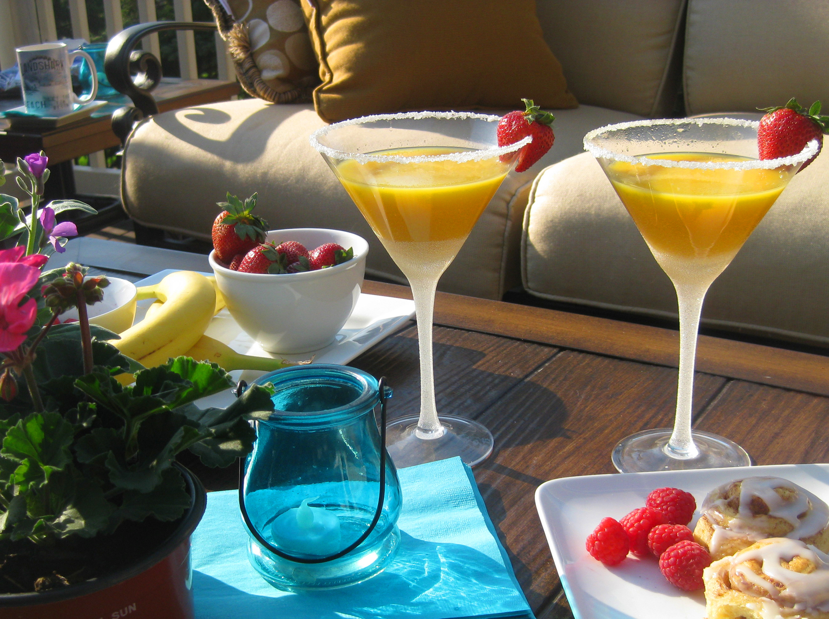 Summer mango cocktail Snowbird Recipe