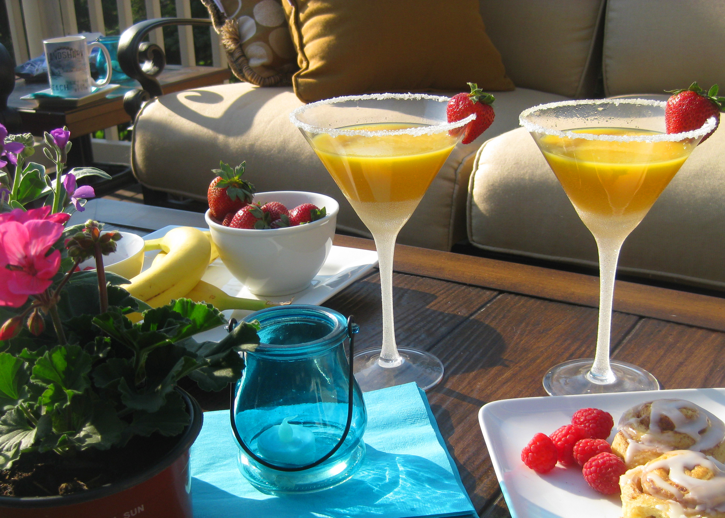 Summer mango cocktail Snowbird Recipe