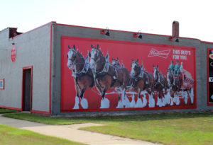 Americana on the road, Gilman, Illinois