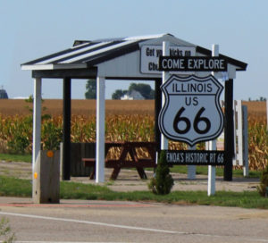 route 66 illinois intersection