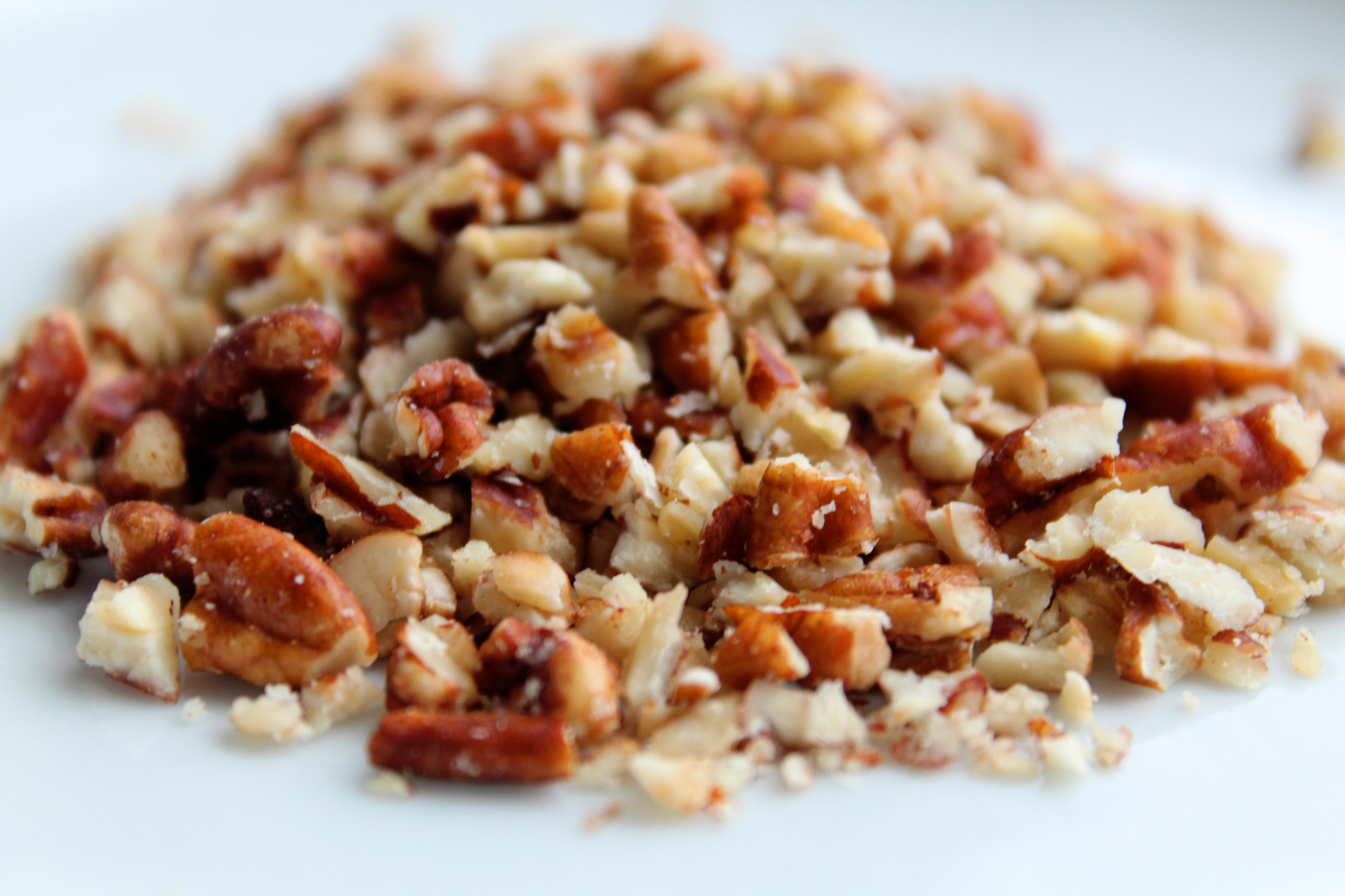 Chopped pecans Midlife Snowbird