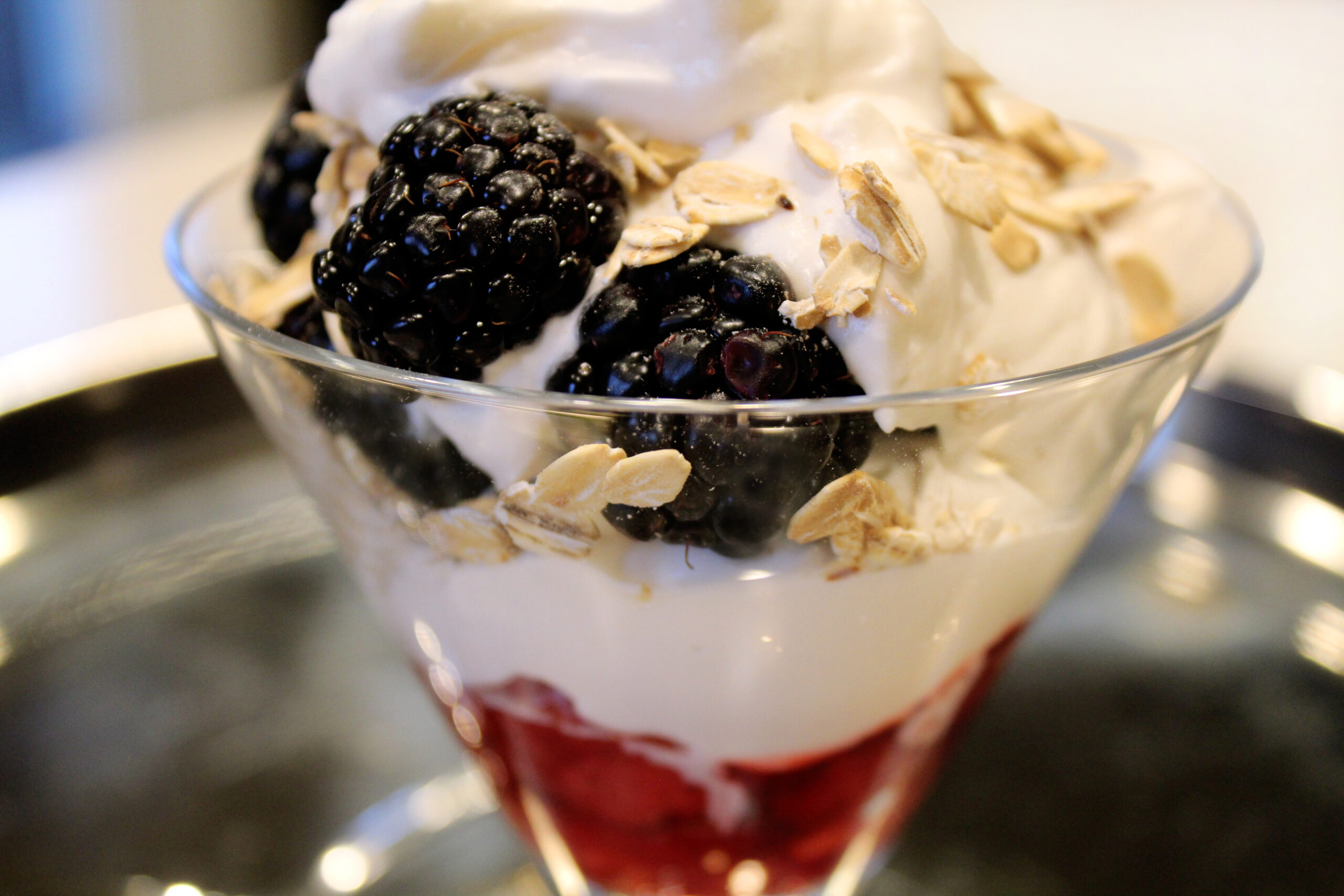 Burns Night Dessert Berry Parfait Midlife Snowbird Recipe