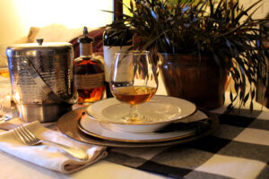 Burns Night Table Setting Midlife Snowbird blog