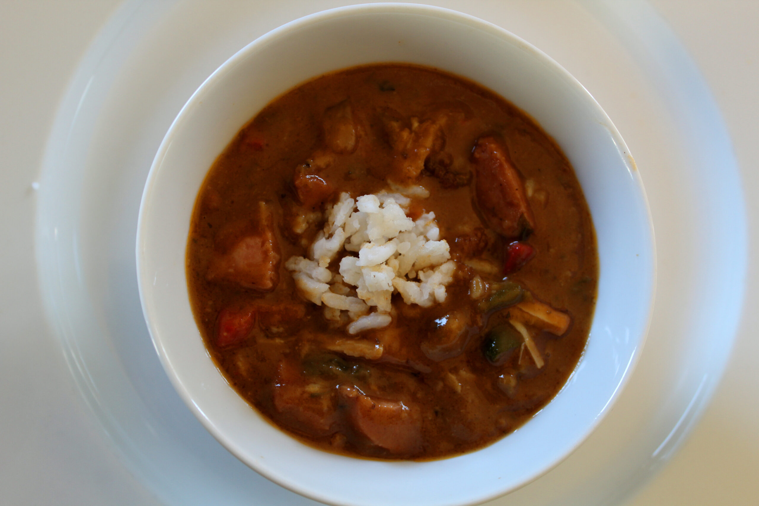 Chicken, Crab & Andouille Sausage Gumbo Recipe