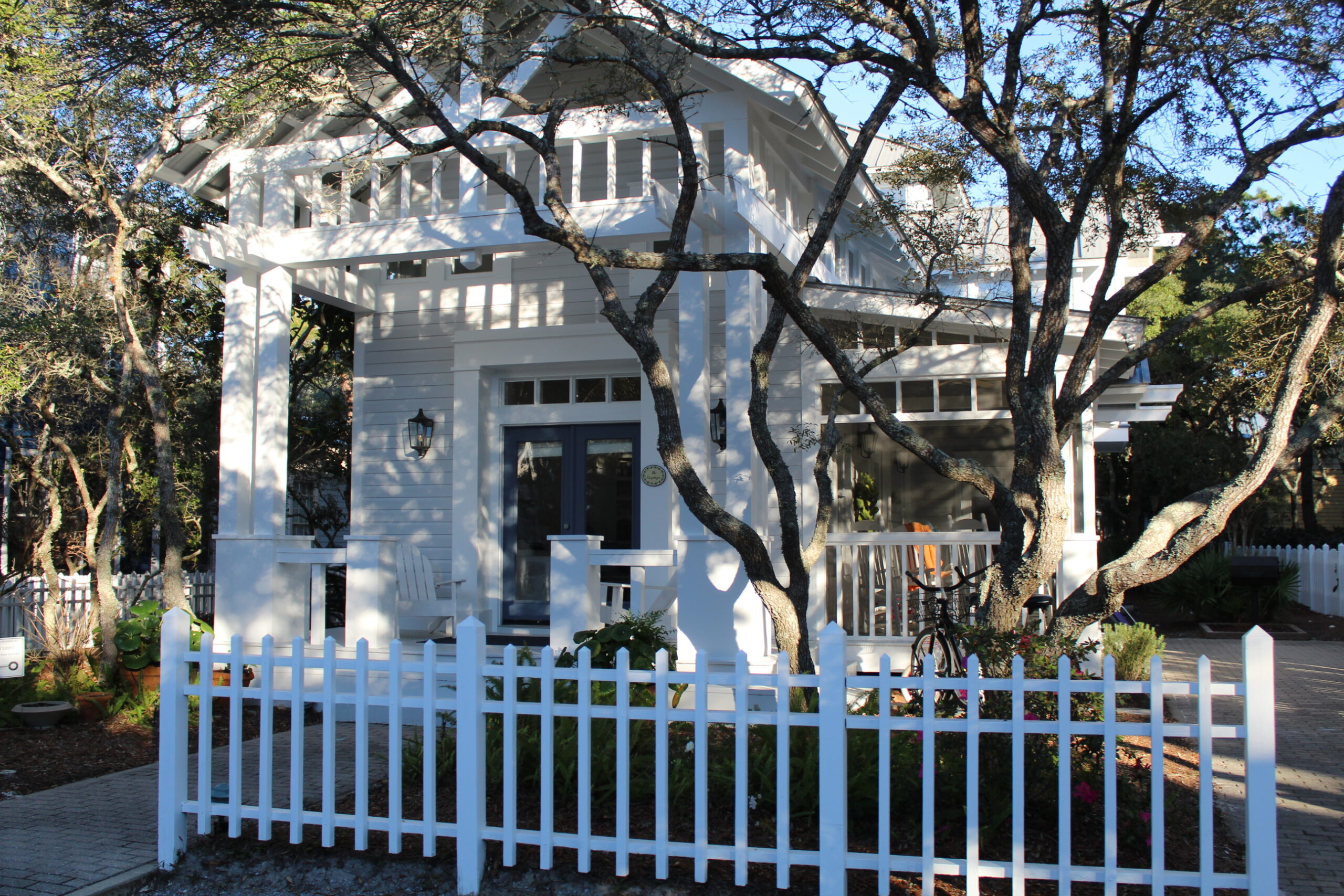 The Covid-19 pandemic has forced a re-evaluation of metro vs. smaller populations for snowbirds and Zoombirds [Natchez Street, Seaside Florida]